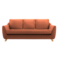 G Plan Vintage The Sixty Seven Large 3 Seater Sofa Velvet Copper